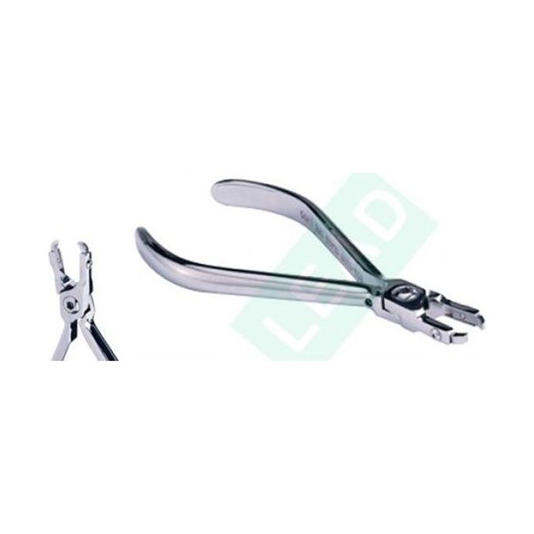 Lead Orthodent OL 502 anterior band removing plier with angled tipped beaks
